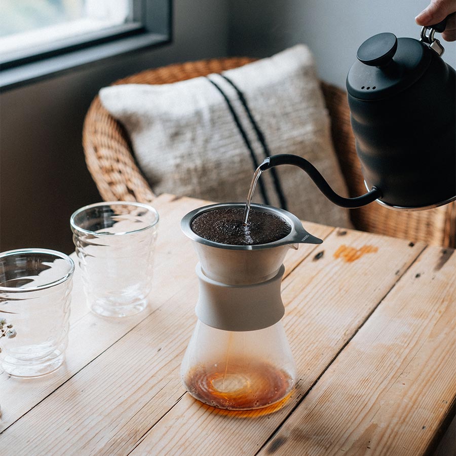 Hario Glass Coffee Maker 400ml Koffie Kenner