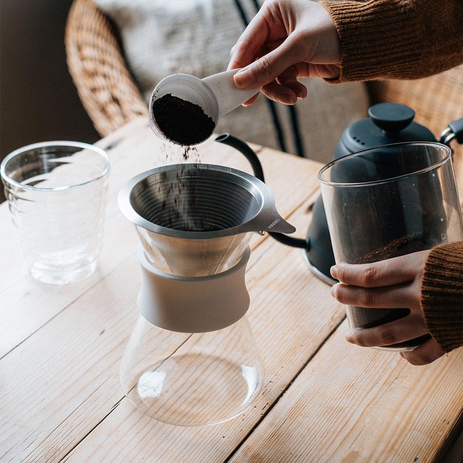 Hario Glass Coffee Maker 400ml Koffie Kenner