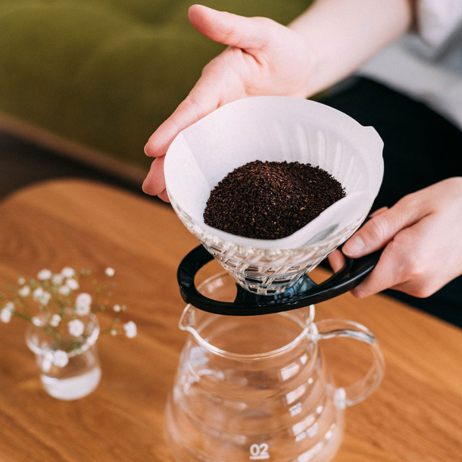 Hario V60 Glazen Koffiedripper 02 HARIO