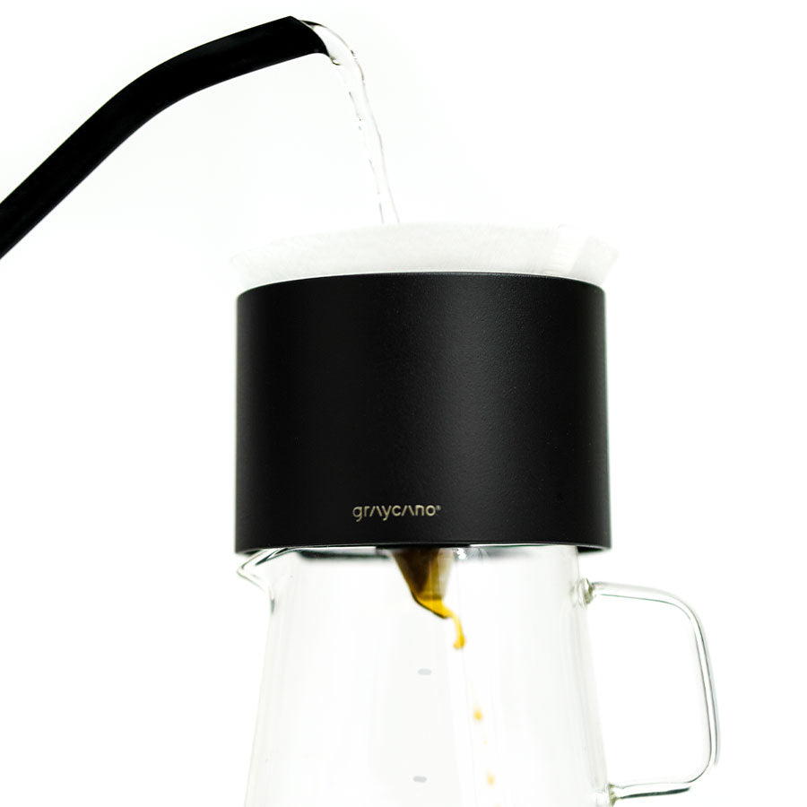 Graycano Volcano Aluminium Dripper Set Koffie Kenner