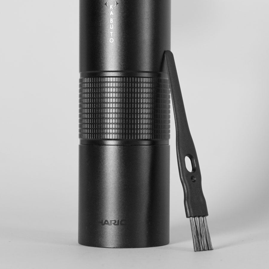 Hario Kabuto Zwarte Koffiemolen Koffie Kenner