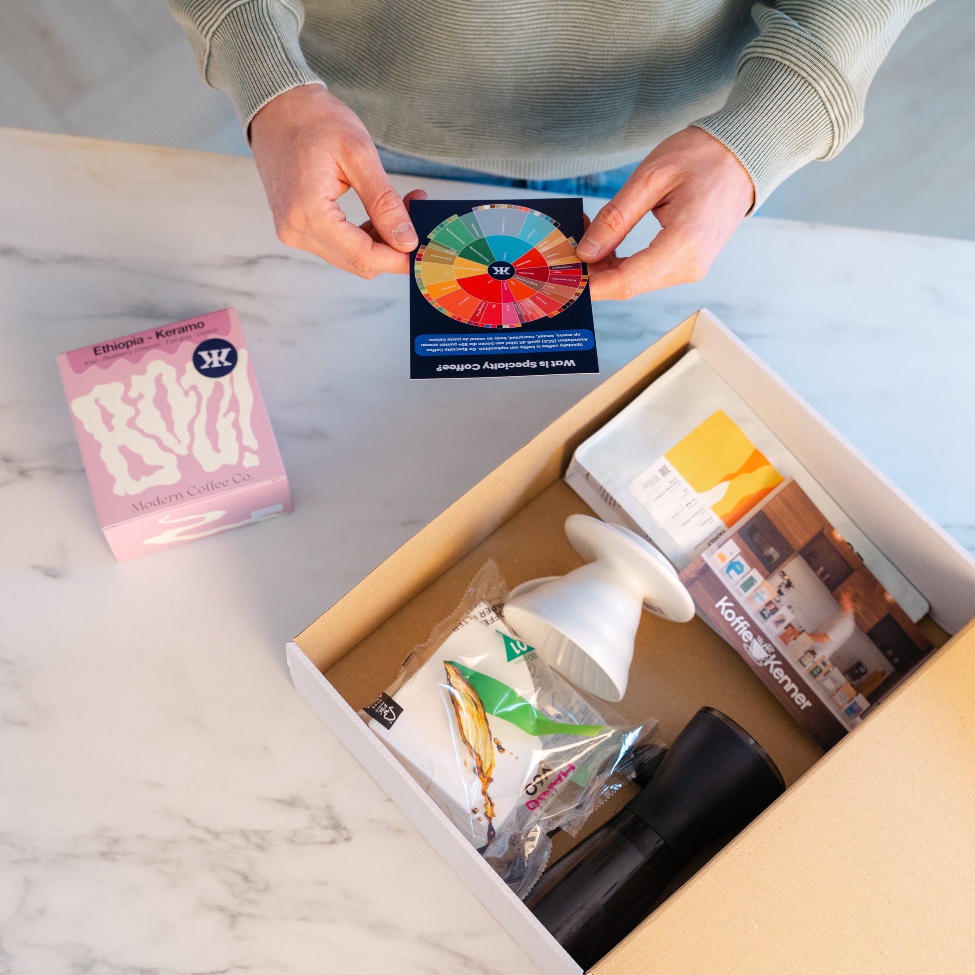 V60 startpakket Koffie Kenner