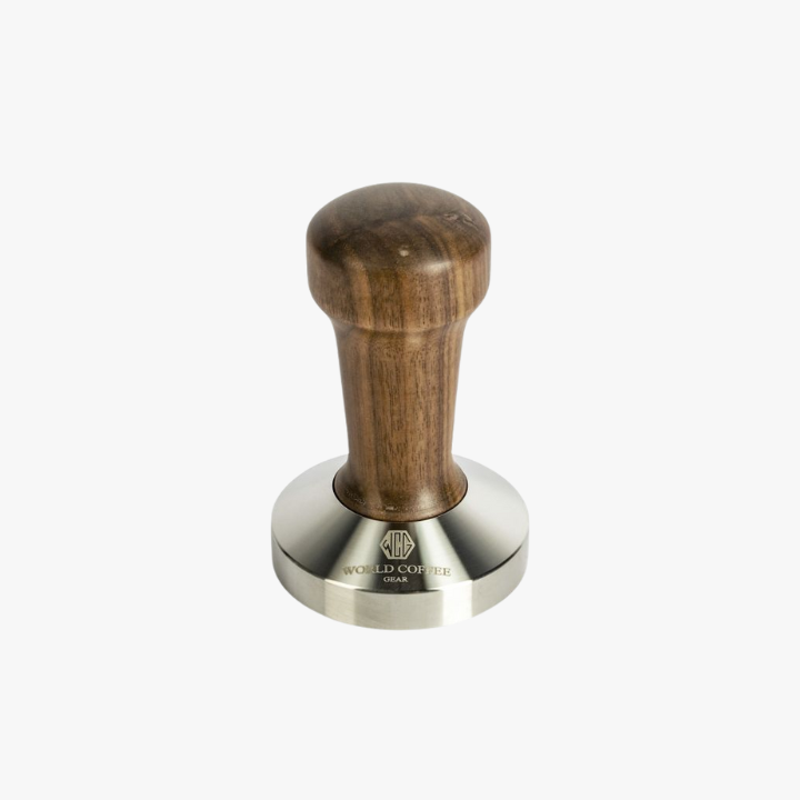 WCG Koffie Tamper 58,5mm Walnoot WCG