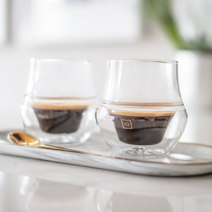 Kruve - Propel Espresso - Double Walled Borosilicate Glass - Set of 2 Koffie Kenner