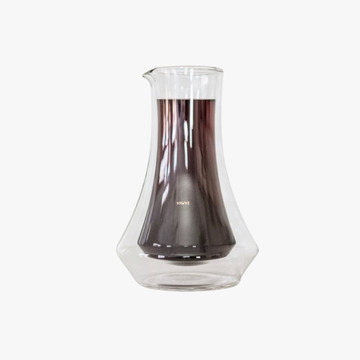 Kruve Evoke Karaf – Dubbelwandig Borosilicaatglas Koffie Kenner