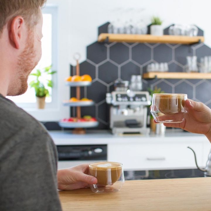 Kruve - Double Walled Borosilicate Glass - Set of 2 Koffie Kenner