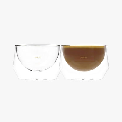 Kruve - Double Walled Borosilicate Glass - Set of 2 Koffie Kenner