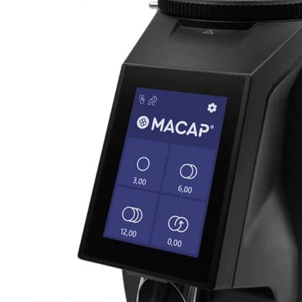 Macap MI40 Touch Pro Koffiemolen met Touchscreen en 65mm Burrs