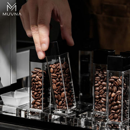 MUVNA - 1/3 Angel Coffee Bean Display Tube - 12 Koffie Kenner