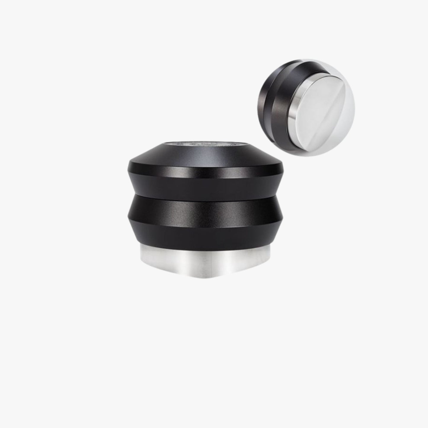 MUVNA - Zwaartekrachtverdeler roestvrij staal zwart 58,35 mm Koffie Kenner