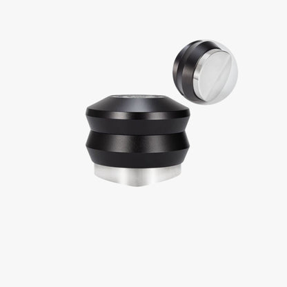 MUVNA - Zwaartekrachtverdeler roestvrij staal zwart 58,35 mm Koffie Kenner