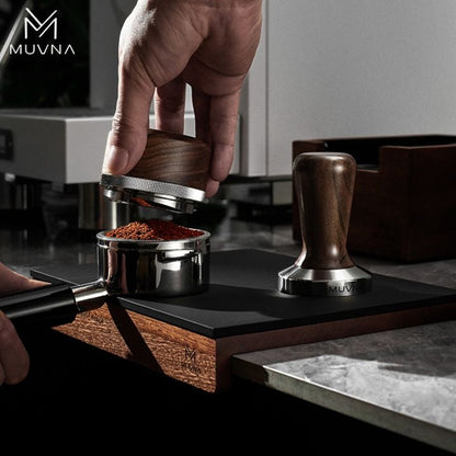 MUVNA - Tamper mat Groot - Hout MUVNA