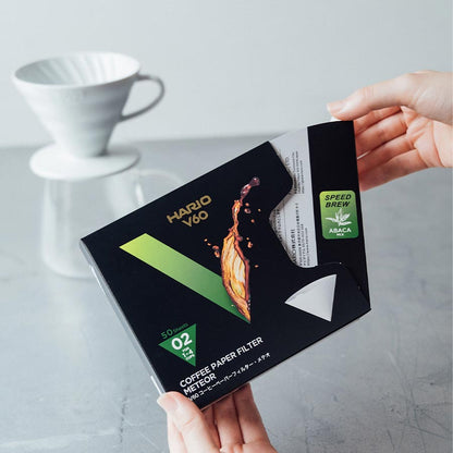 Hario Meteor V60 Filter 02 White HARIO