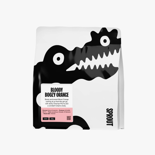 Bloody Boozy Orange Sprout Coffee Roasters