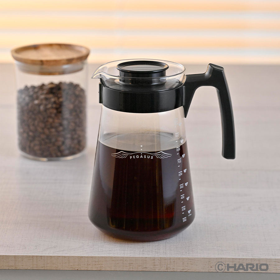 Hario Pegasus Server Zwart Glas HARIO