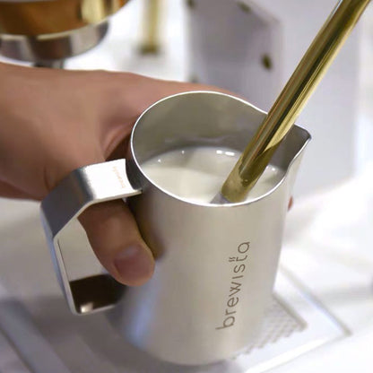 Brewista Precisie Melkkan Mat Zilver Koffie Kenner