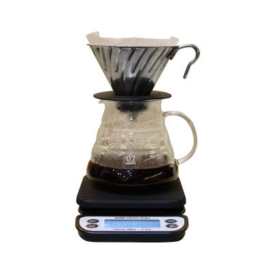 Rhino Brew Scale Precisie Koffieschaal 3kg Koffie Kenner