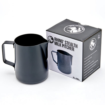 Rhino Stealth Milk Pitcher 600ml Rhino Coffee Gear