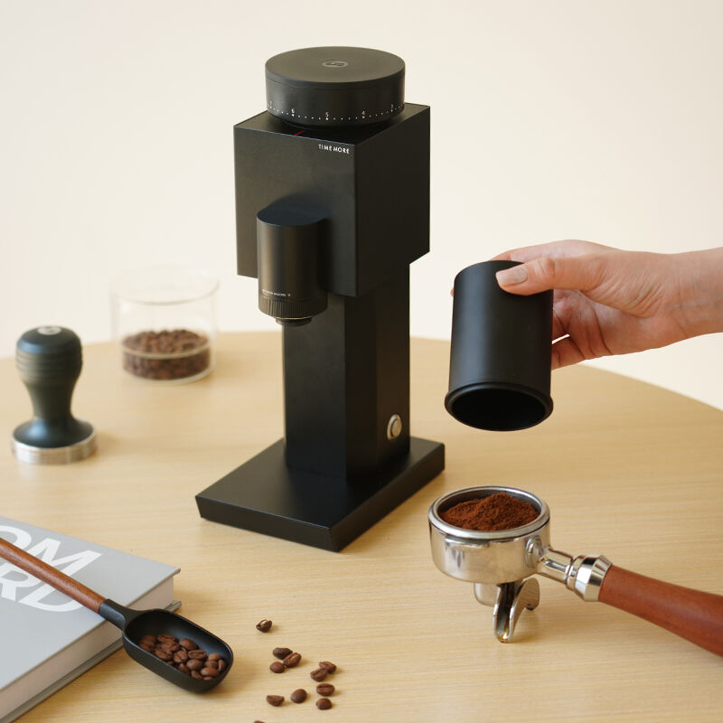 TIMEMORE Bricks 01S Elektrische Koffiemolen Zwart