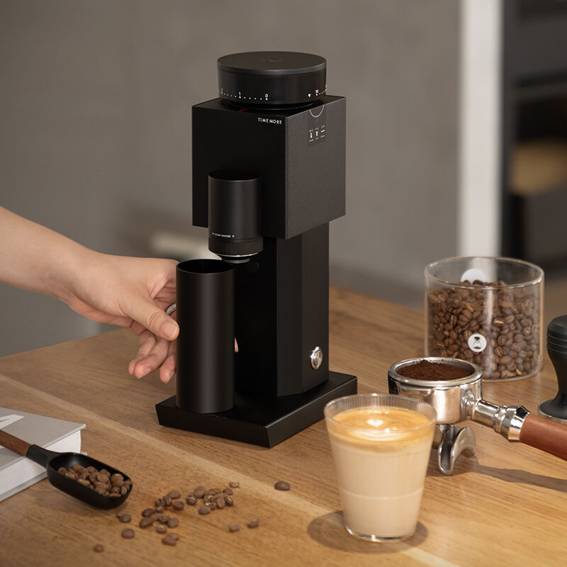 TIMEMORE Bricks 01S Elektrische Koffiemolen Zwart