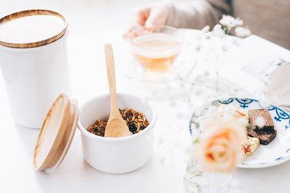 Hario Bona Emaille Thee Koffieblik HARIO