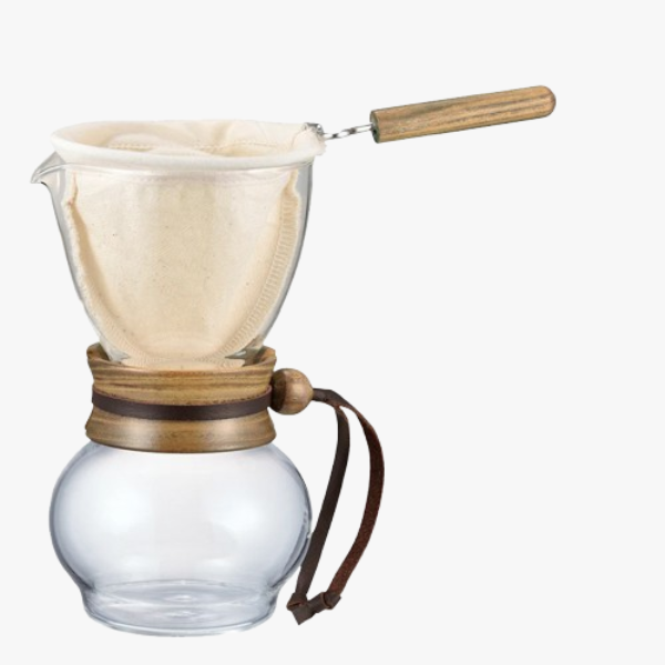 Hario Drip Pot Woodneck Koffiepot Koffie Kenner