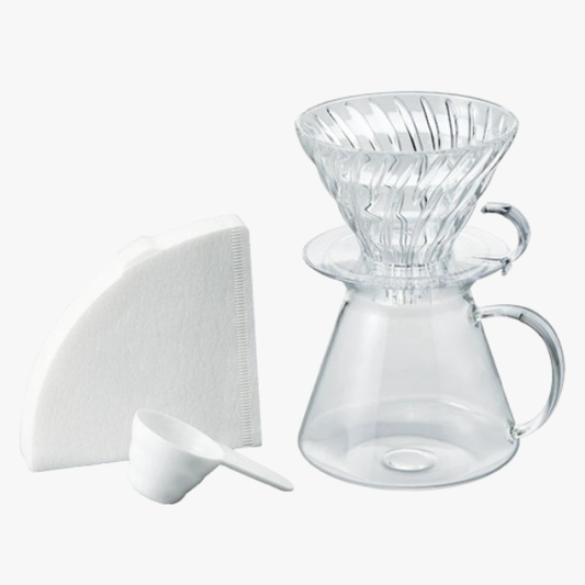 Hario V60 Glazen Brewing Kit HARIO