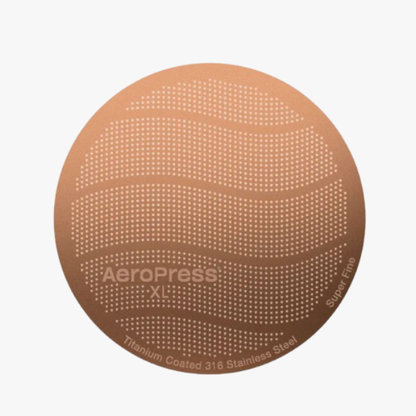 AeroPress Gold Tone Reusable Filter XL AeroPress