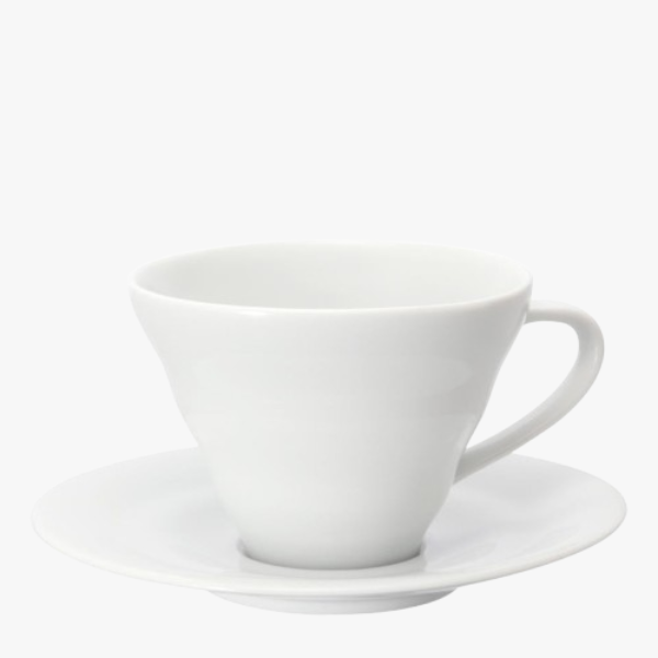 Hario V60 Keramische Kop Schotel Wit HARIO