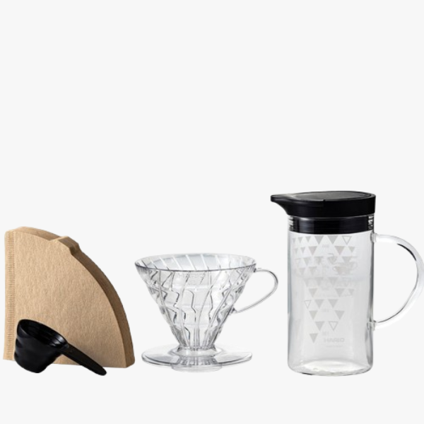Hario V60 Thermo Server Set Clear HARIO