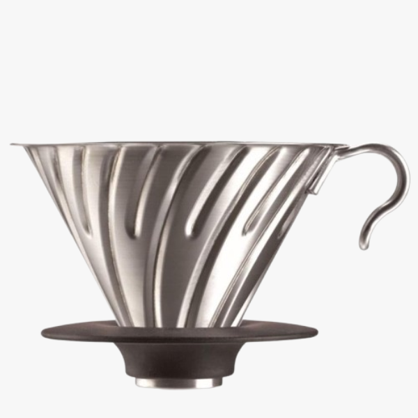 Hario V60 Metalen Dripper RVS HARIO