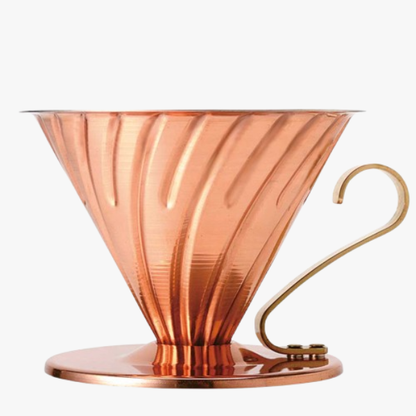 Hario V60 Koperen Koffiefilter Dripper Koffie Kenner