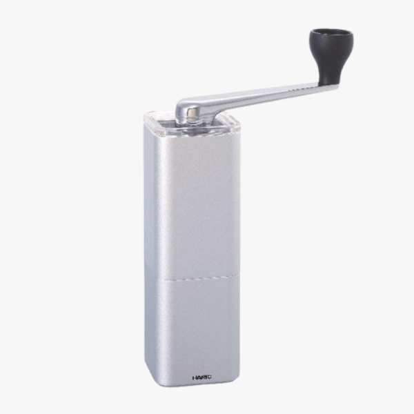 Hario Prism Zilveren Koffiemolen 24g Koffie Kenner