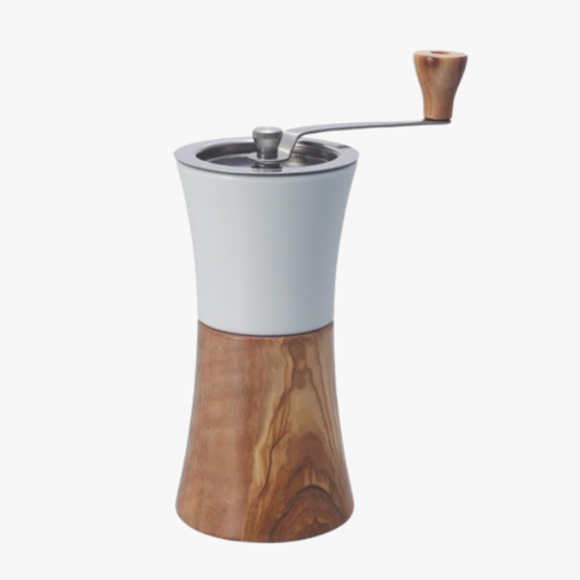 Hario Olive Wood Handmatige Koffiemolen Koffie Kenner