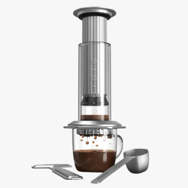 AeroPress Premium Glazen Koffiepers Koffie Kenner
