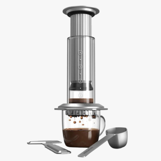 AeroPress Premium Glazen Koffiepers Koffie Kenner
