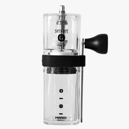 Hario Smart G Koffiemolen Transparant Koffie Kenner