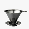 Hario Double Mesh Metalen Dripper Koffie Kenner