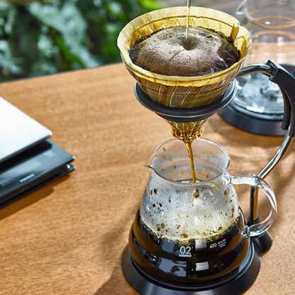 Hario V60 Arm Stand Glazen Druppelaarset 02 Koffie Kenner