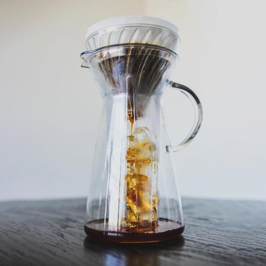 Hario V60 Glazen Iced Coffee Maker Koffie Kenner