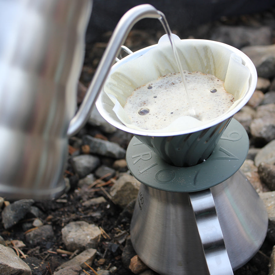 Hario V60 Outdoor RVS Koffieset Compleet Koffie Kenner