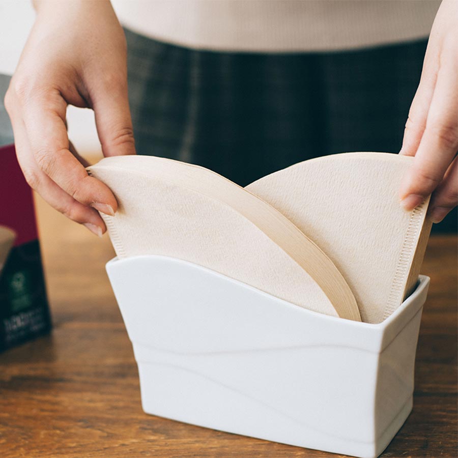 Hario V60 Filterhouder Keramiek Wit HARIO