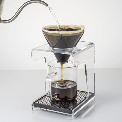 Hario V60 Acryl Enkel Dripstand Koffie Kenner