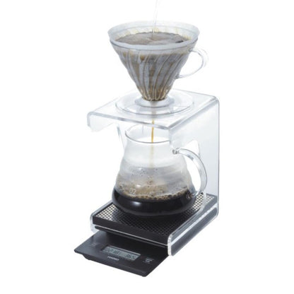 Hario V60 Acryl Enkel Dripstand Koffie Kenner