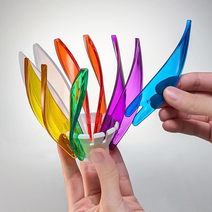 Hario V60 Suiren Dripper Regenboog Koffie Kenner