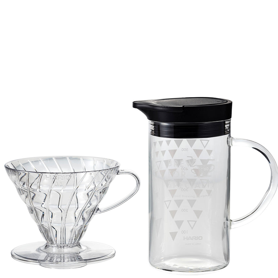 Hario V60 Thermo Server Set Clear HARIO