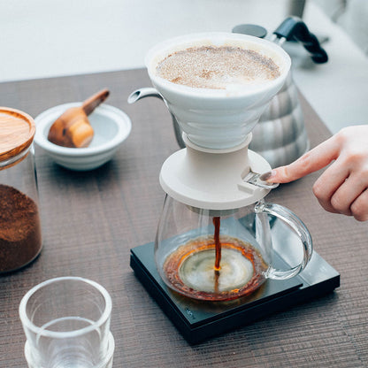 Hario V60 Ceramic Immersion Dripper Switch Koffie Kenner