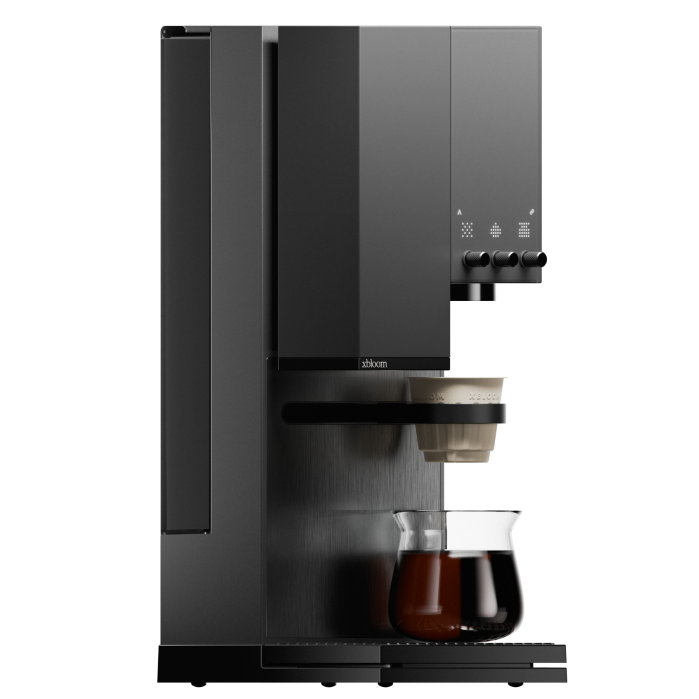 xBloom Studio Midnight Black 3-in-1 Koffiemachine met Ingebouwde Molen