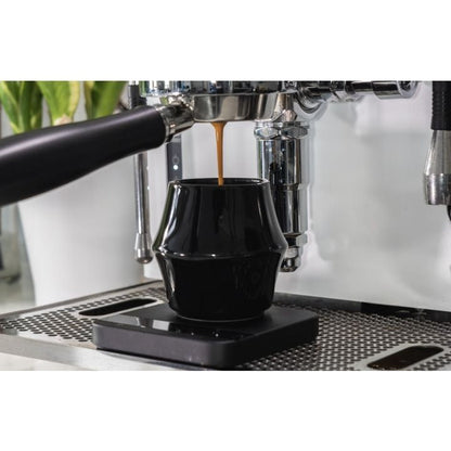 KRUVE - Cascade Espresso Double Walled Porcelain - Set van 2 (Wit/Zwart) Kruve