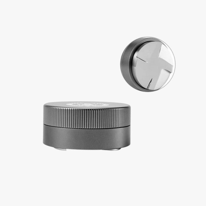 MUVNA - Zelflozende zwaartekrachtverdeler grijs 58,35 mm Koffie Kenner